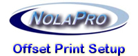 Offset Print Setup